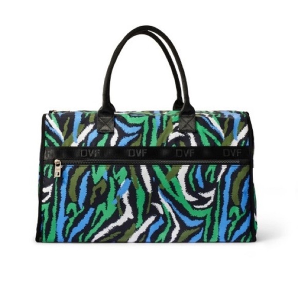 Diane Von Furstenberg X
Target Disco Zebra Green
Weekender Bag new - Picture 3 of 4